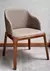 Silloncito Zur ecocuero gris y base madera INCA ® - comprar online
