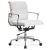 Silla Aluminium Soft respaldo bajo blanca