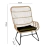 Set Juego de exterior rattan sintetico HANNA - comprar online