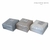 Toalla PAMUK set x4 600gr. manos 50x90 gris en internet