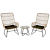 Set Juego de exterior rattan sintetico HANNA