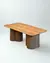 MESA GAIA OVALADA DE MADERA 200x100cm - comprar online