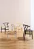 Silla Wishbone madera olmo hilado kraft - comprar online