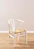 Silla Wishbone madera olmo hilado kraft - tienda online