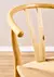Silla Wishbone madera olmo hilado kraft en internet