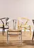 Silla Wishbone madera olmo hilado kraft en internet