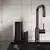 Imagen de Dispenser de jabon liquido 414 ml. con caddy MATT BLACK con sensor de movimiento SIMPLEHUMAN ®