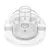 Organizador maquillaje CASCADA organizer clear UMBRA ® - tienda online