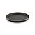 Plato postre SAKURA black porcelana 20 cm.