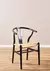 Silla Wishbone madera olmo hilado kraft - comprar online