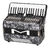 Acordeon Michael 80 Baixos ACM8007 PBK