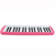 Escaleta Andaluz 37 teclas FT37K Pink - Ponto Musical
