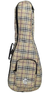 Capa Ukulele Tenor Xadrez Custom Sound UKT-XD