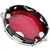 Pandeiro Luen 10'' ABS Transparente Vermelha - comprar online