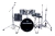Bateria Nagano Garage Gig SV - Vintage Stripe