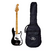 Baixo Sx Spb62+BK 4 Cordas Com Bag Bb400 BK