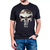Camiseta Justiceiro Manchado Com Estampa - UNISSEX