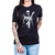 Camiseta Star Wars Darth Vader Guitarra Manga Curta - UNISSEX na internet