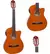 Violão Giannini NF-14 CEQ Flat Nylon Natural - Ponto Musical