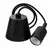 LUMINARIA COLGANTE NEGRO LEUK KOMMI