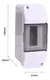CAJA PARA TERMICA DIN CON TAPA TRANSPARENTE IP40 TAAD - Schiavo Electricidad