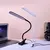 LAMPARA LED USB FLEXIBLE CON PINZA BLANCA o NEGRA 10184 - comprar online