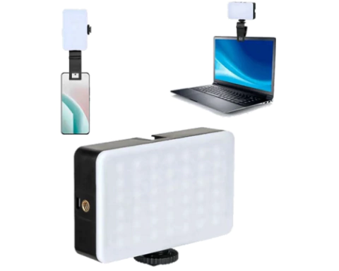 Panel Leds Recargable Luz Blanca para y PC Selfie - Luz led