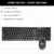 Teclado Y Mouse Dinax Mod. 555 - Conexión USB - La Colón