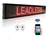 Cartel Led Programable Wifi Dinámico Rojo 1 Metro - Letrero - La Colón