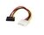 CABLE DE FUENTE ADAPTADOR - 1 MOLEX A 1 SATA - comprar online