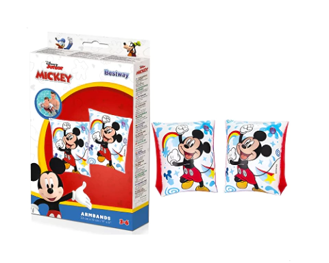 Bracitos Flotadores Inflable Pileta Bestway Mickey - comprar online