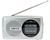 Radio Portátil Análoga Oryx - AM/FM - 220v O Pilas Grandes