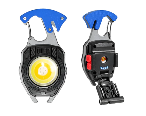 Linterna Llavero Supervivencia Multifunción Camping Pesca - comprar online