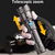Linterna Táctica Recargable USB 1200lm Con Zoom Camping Caza - Power Bank - tienda online
