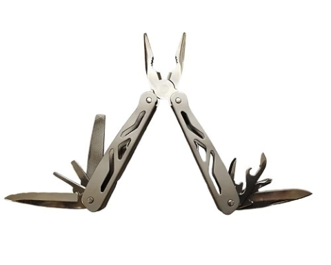 Pinza Multiuso Multifunción Navaja Supervivencia Acero 10 Funciones