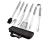 Set De Asado Acero - 5 Piezas Con Estuche - Ideal regalo