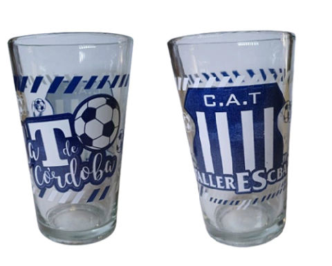 Vaso de Vidrio - Club Atlético Talleres - Tallarín - comprar online