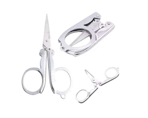 Mini Tijera plegable - 10 centímetros - Con estuche