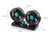 Mini Ventilador Doble 4 Pulgadas 360° 5 Aspas Para 12v/24v - La Colón
