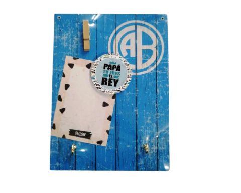 Porta llaves de Belgrano - Madera