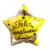 Globo estrella feliz día 45 cm x 50 - comprar online