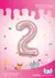 Globo numero 40 cm x 12 - tienda online
