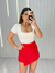 Short saia Julia na internet
