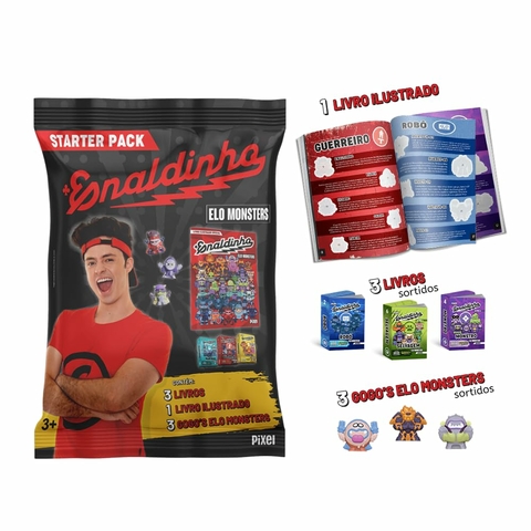 ELO MONSTERS BOOKS - STARTER PACK - PIXEL