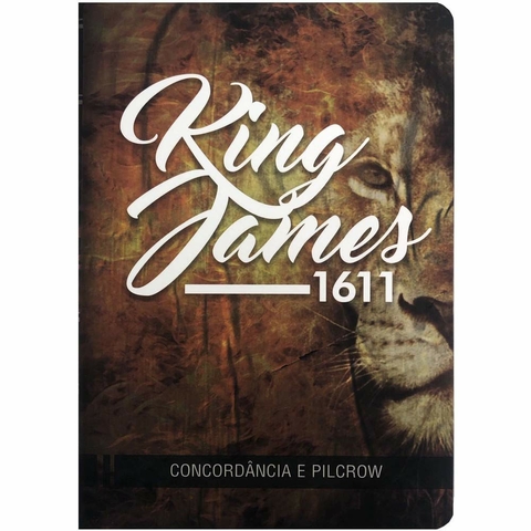 BÍBLIA SAGRADA KING JAMES - COM CONCORDÂNCIA - CAPA LEÃO - BV BOOKS