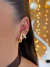 Brinco Ear Hook Gota Dupla