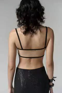 CROP TOP VENENO NUDE - Kaliptra