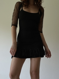 VESTIDO TU AMANTE DEADSTOCK NEGRO - tienda online