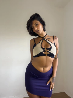 MINI FALDA IRREGULAR DEADSTOCK
