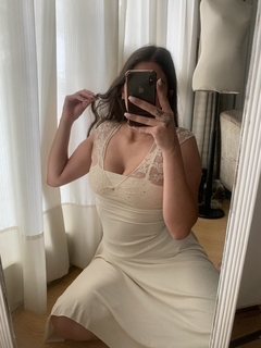 VESTIDO ENCAJE DEADSTOCK